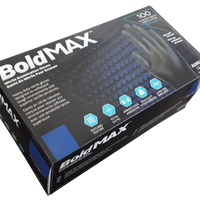 Aurelia BoldMax Black Nitrile Powder-Free Gloves