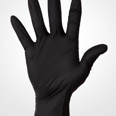 Aurelia Bold Black Nitrile Powder-Free Gloves